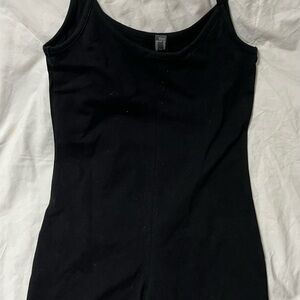 Forever 21 Black Scoop Neck Tank Top